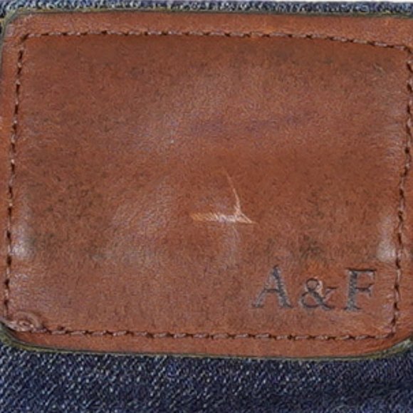 Abercrombie & Fitch Men's Kennan Straight Stretch Jeans Dark Wash Size W31/L30 - Picture 5 of 5